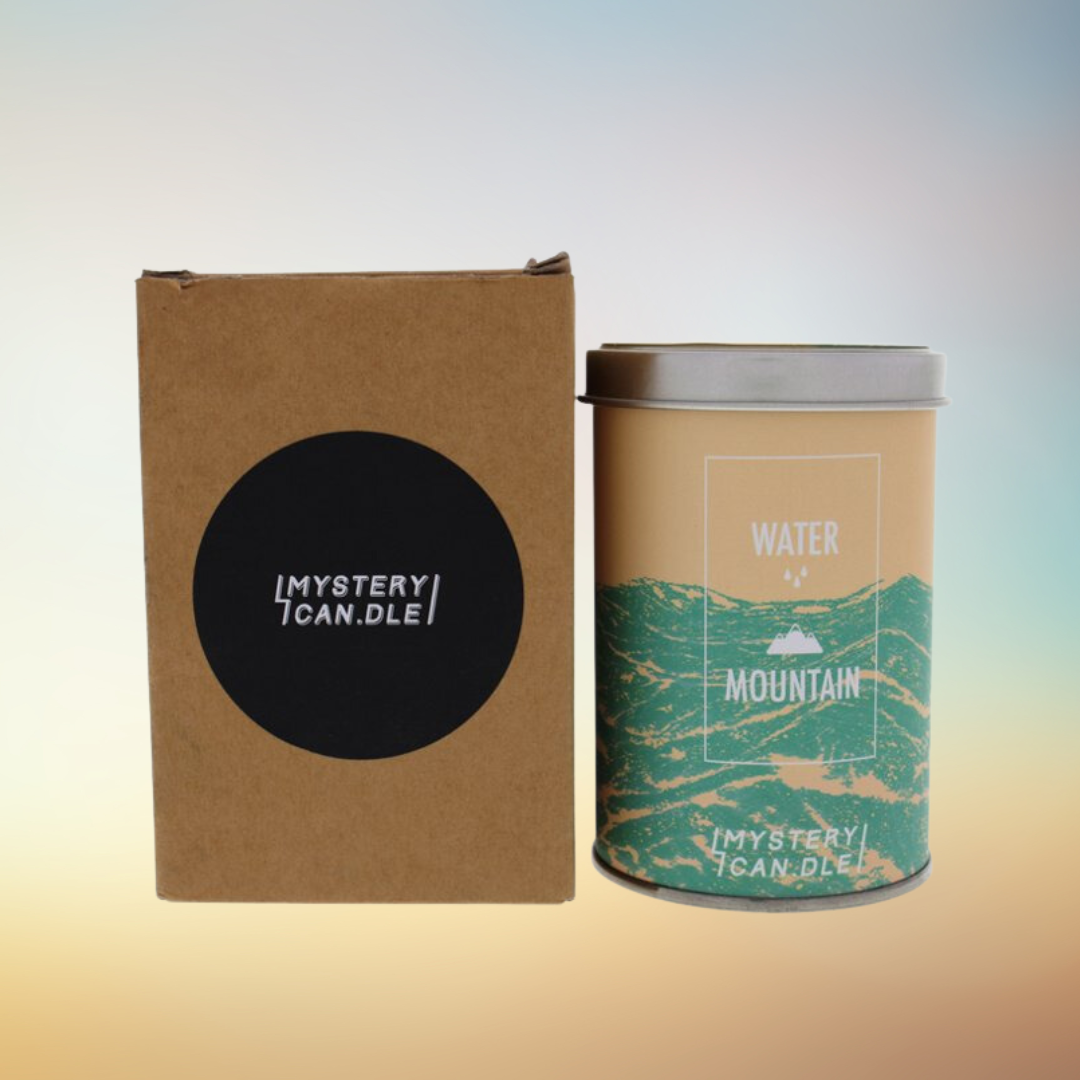 Mystery Candle - Water Mountain Scented Candle - 7.76 Oz