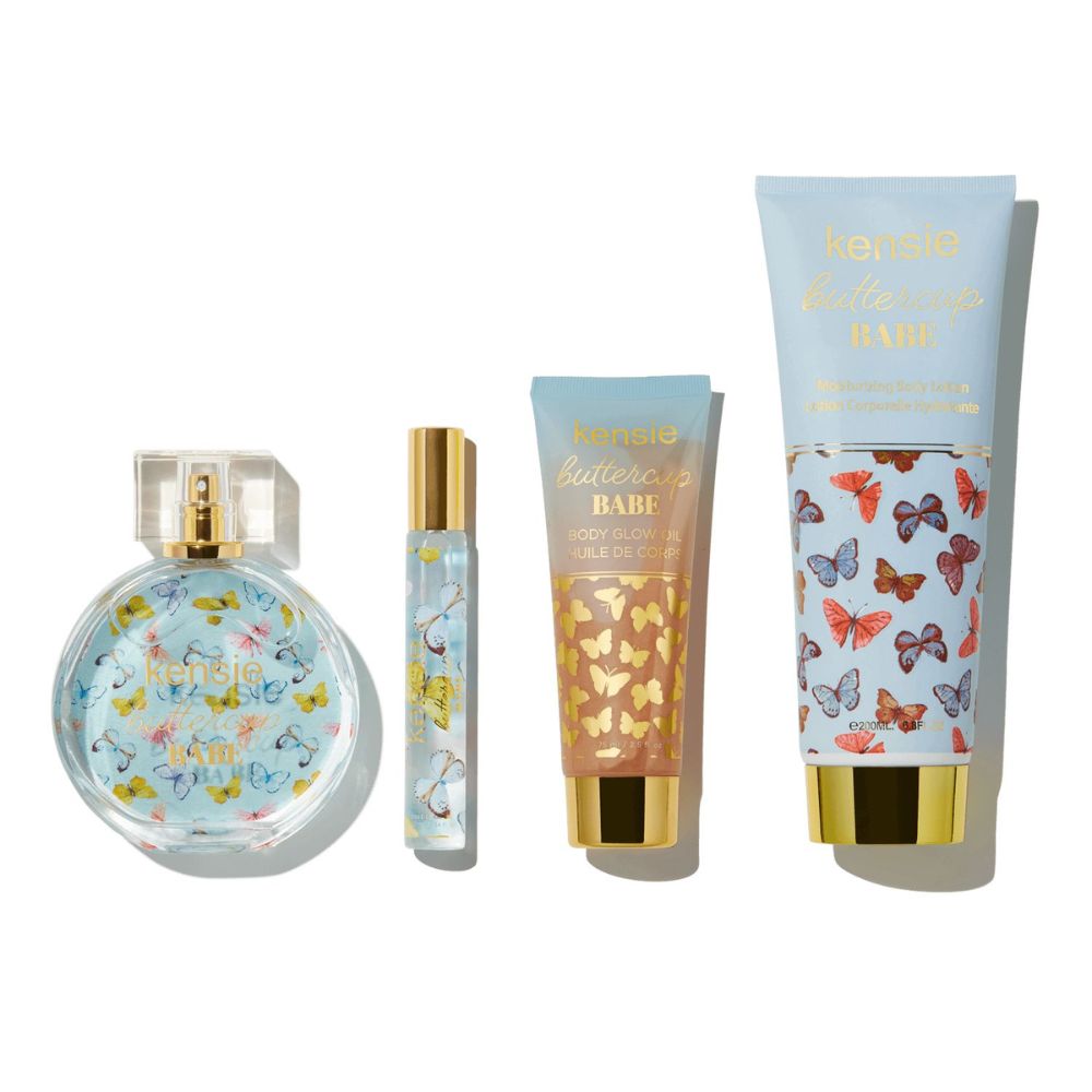 Kensie - Buttercup Babe 4 Piece Gift Set for Women