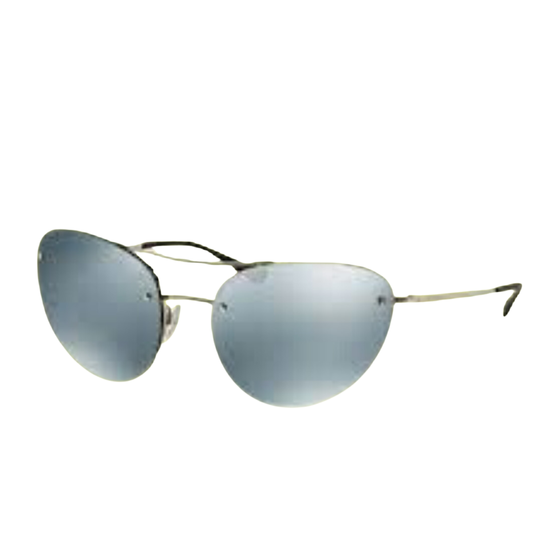 Prada - Sunglasses for Women, Silver-Green Silver - 59-18-135 mm