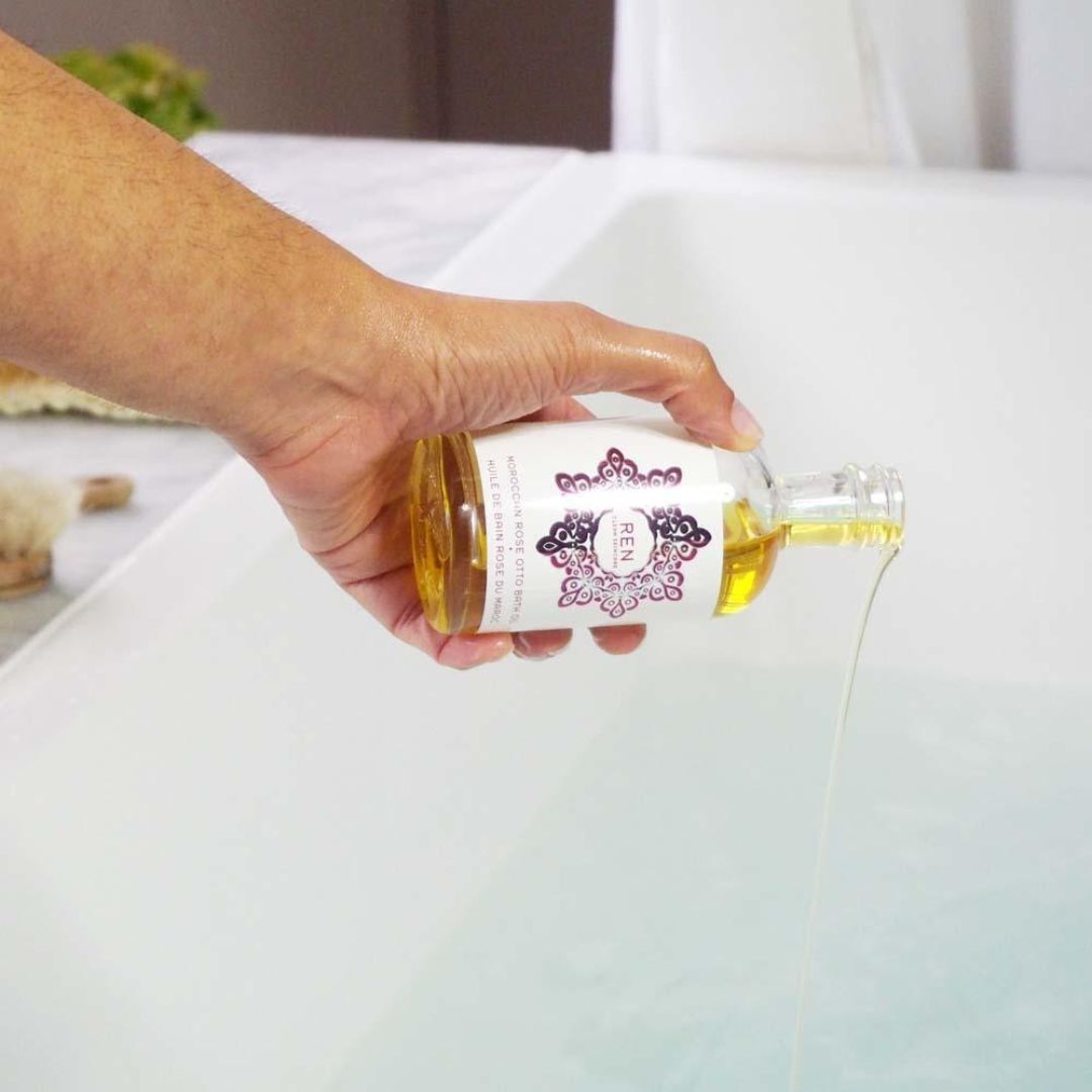 REN - Moroccan Rose Otto Bath Oil - 3.7 Oz
