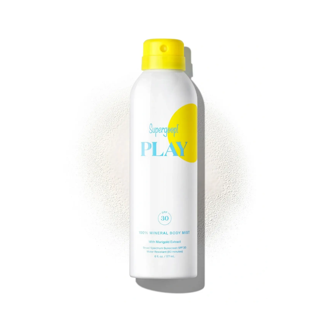 Supergoop - PLAY 100 Percent Mineral Body Mist SPF 30 Pack of 2 - 6 Oz