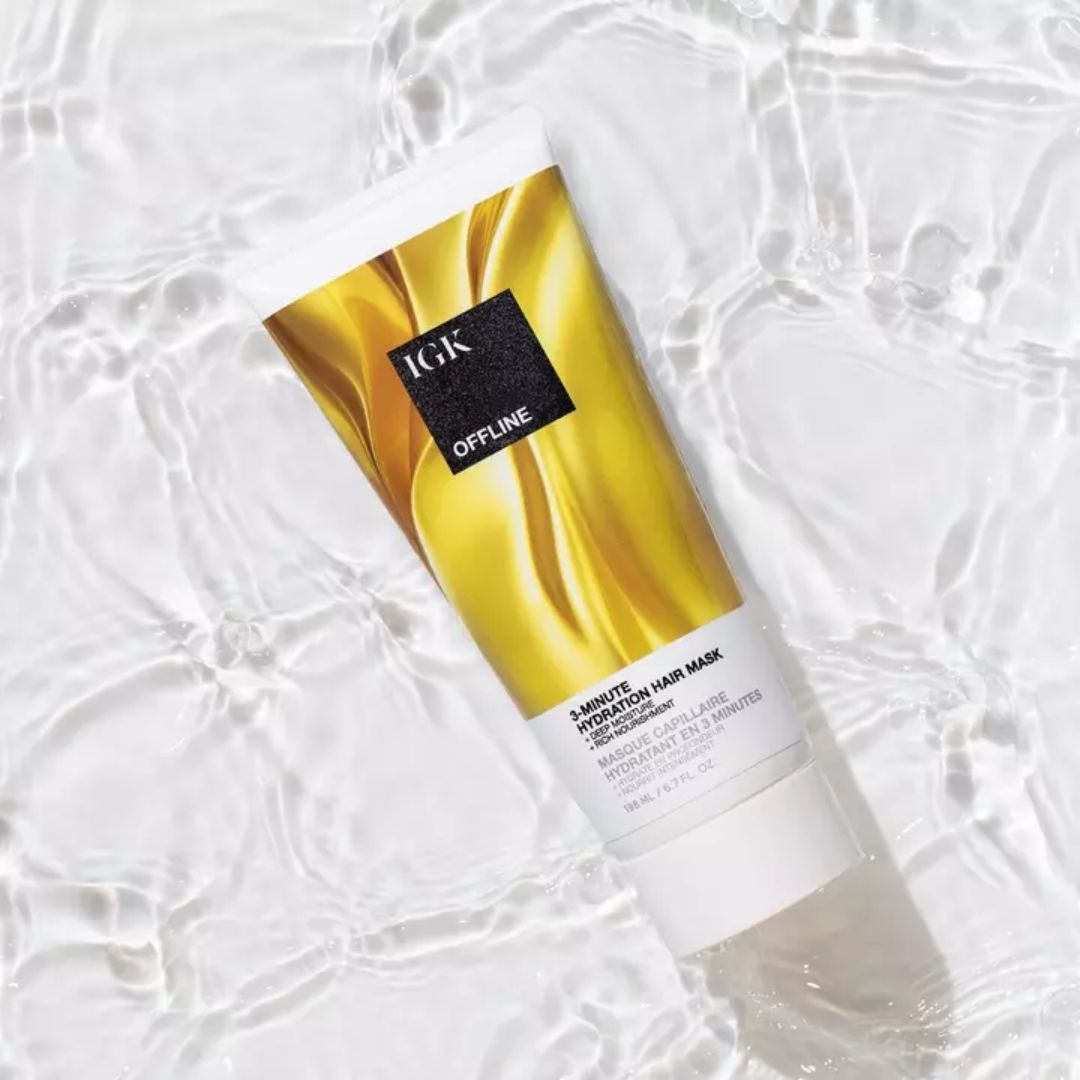 IGK - Offline 3 Minute Hydration Hair Mask - 6.7 Oz