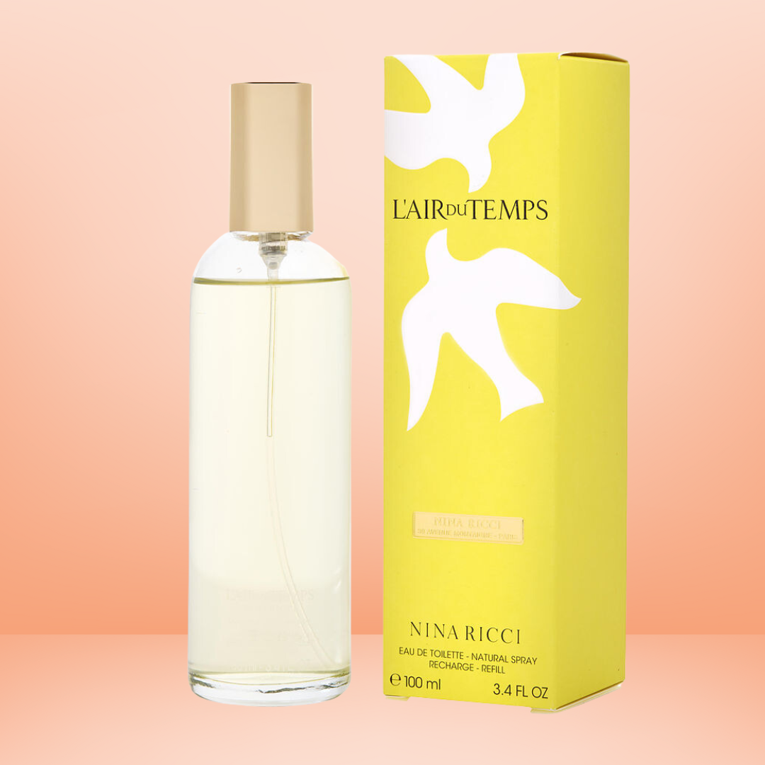Nina Ricci - L'air du Temps, EDT Refillable Spray for Women - 3.4 Oz