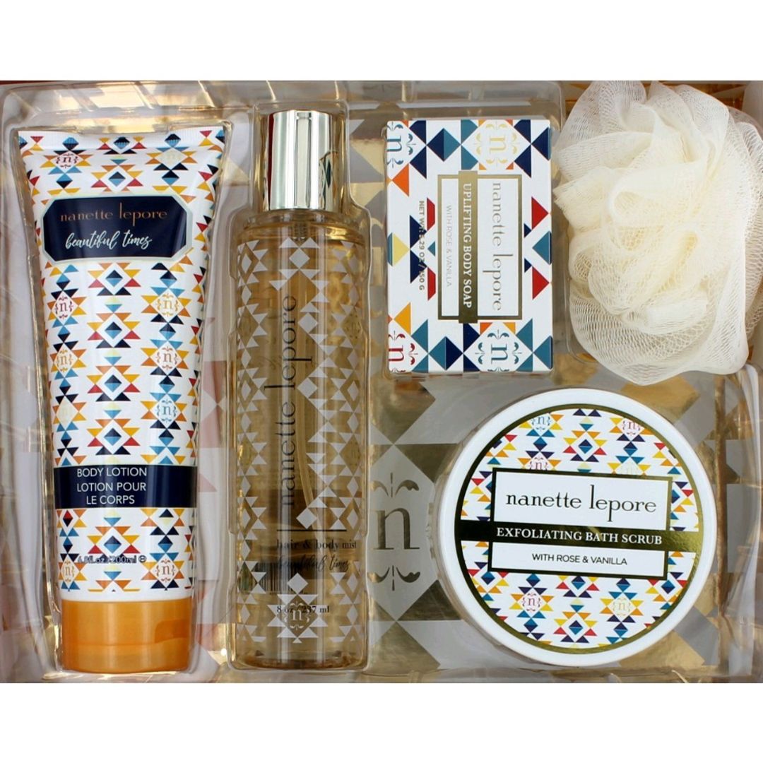Nanette Lepore - Beautiful Times - 5 Piece Luxury Bath & Body Set