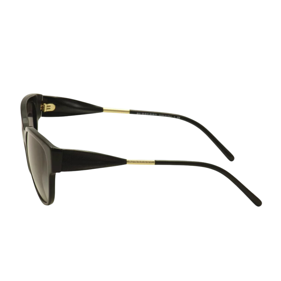 Burberry - Sunglasses for Women, Black-Grey Gradient - 56-17-140 mm