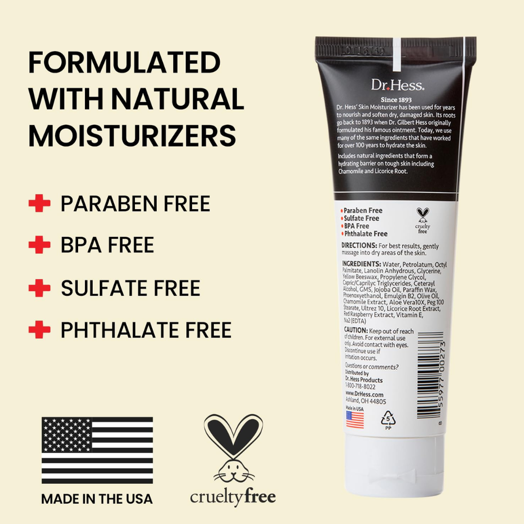 Dr. Hess - Skin Moisturizer - Mens Tough Skin Cream - 4 Oz