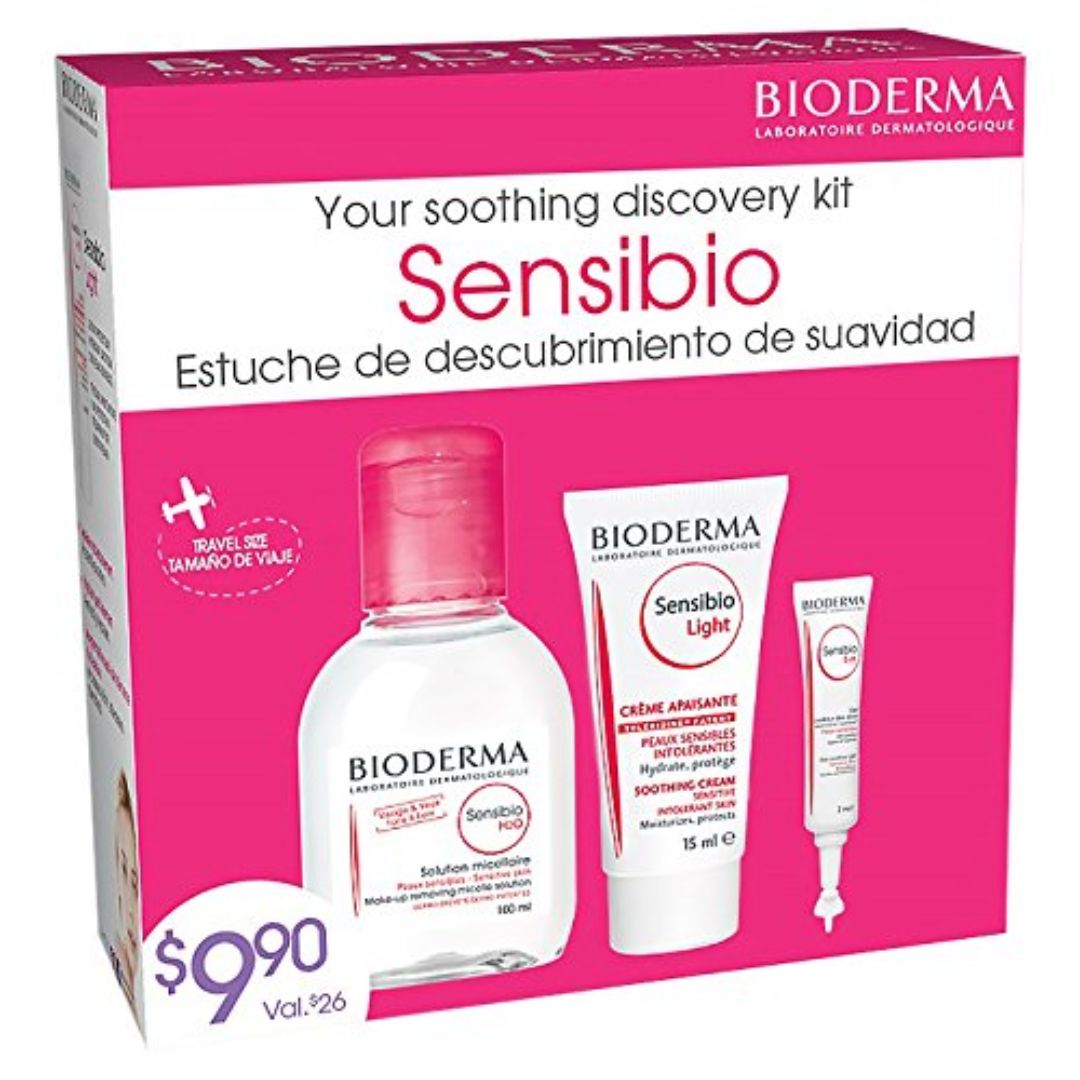 Bioderma - Sensibio Soothing Discovery Set - 3 Piece