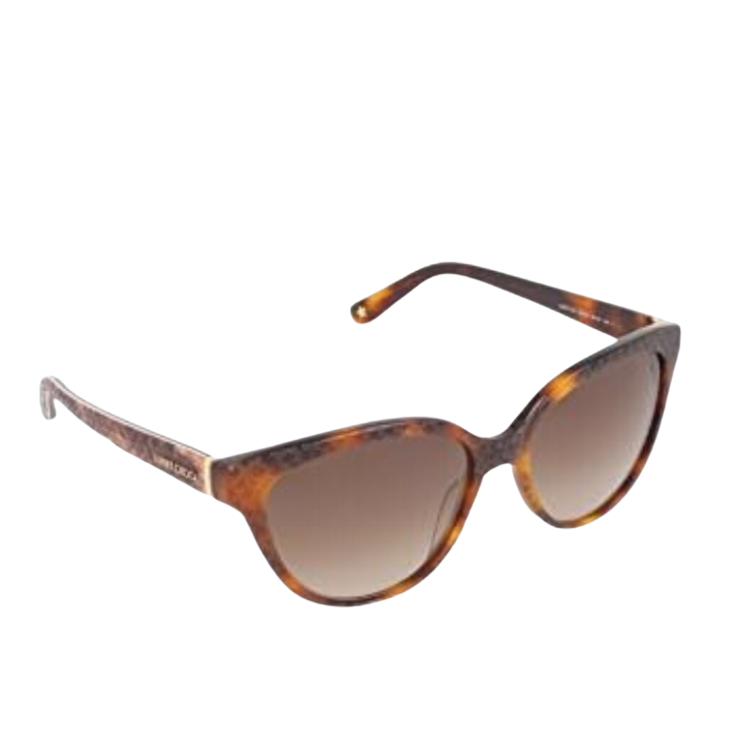 Jimmy Choo - Sunglasses for Women, Havana - 56-17-140 mm