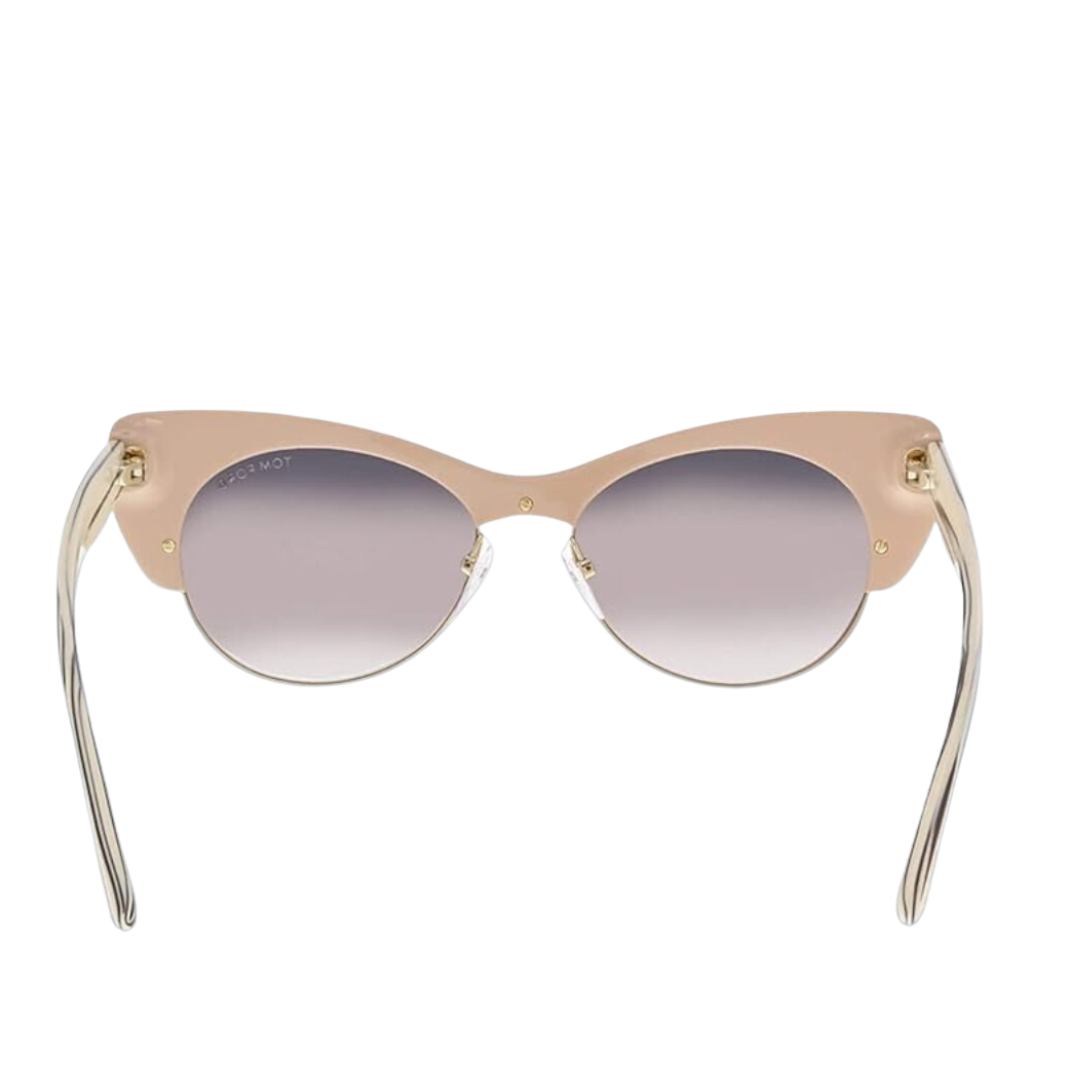 Tom Ford - FT0387 74G Lola Sunglasses for Women, Pink Gold-Brown Gradient - 54-17-140 mm