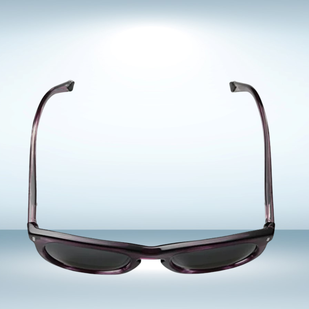 Dolce and Gabbana - Sunglasses for Women, Striped Violet-Grey - 52-22-140 mm