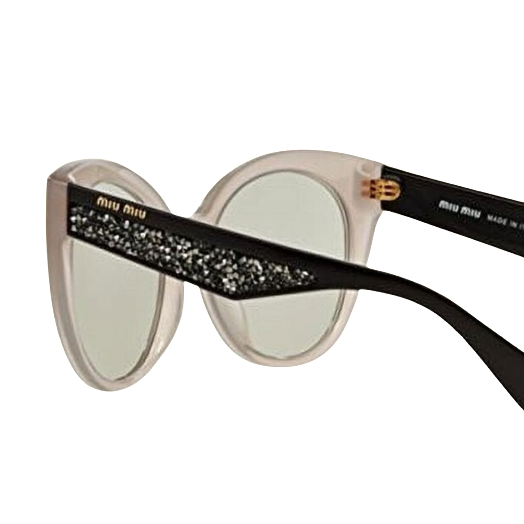 Miu Miu - Sunglasses for Women, Opal Argil-Light Brown - 55-18-140 mm