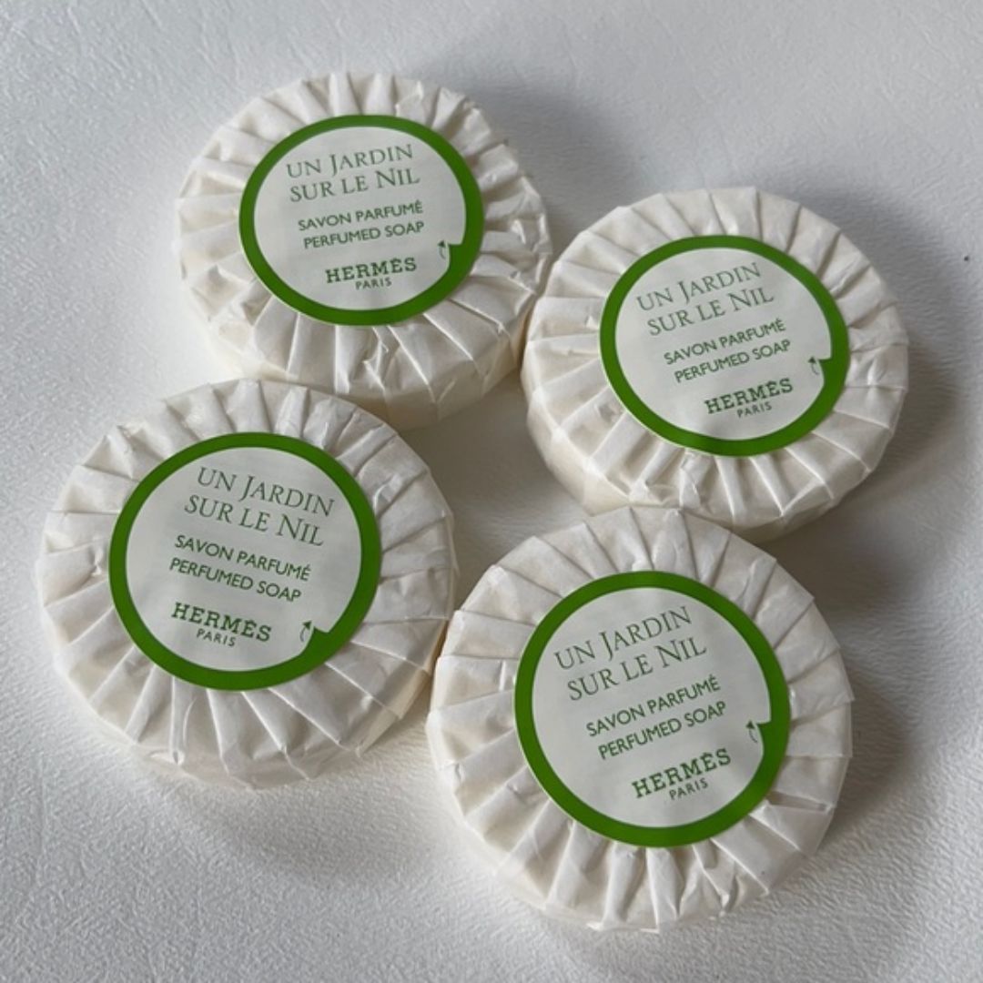 Hermes Paris - Un Jardin Sur Le Nil Perfumed Soap - 1.7 Oz, Set of 4