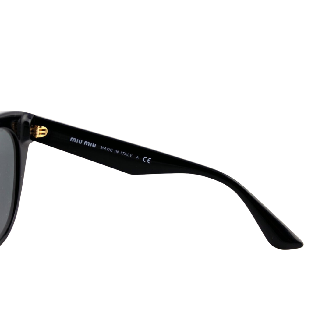 Miu Miu - Sunglasses for Women, Black-Grey - 55-18-140 mm