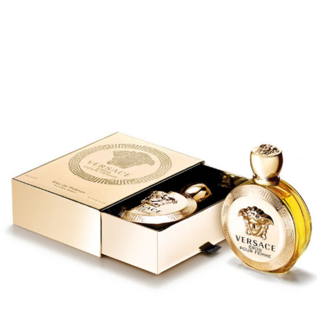 Versace - Eros Pour Femme Eau De Parfum Spray for Women - 3.4 Oz