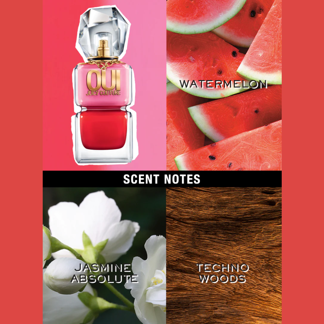 Juicy Couture - Oui Eau De Parfum Spray for Women - 3.4 Oz