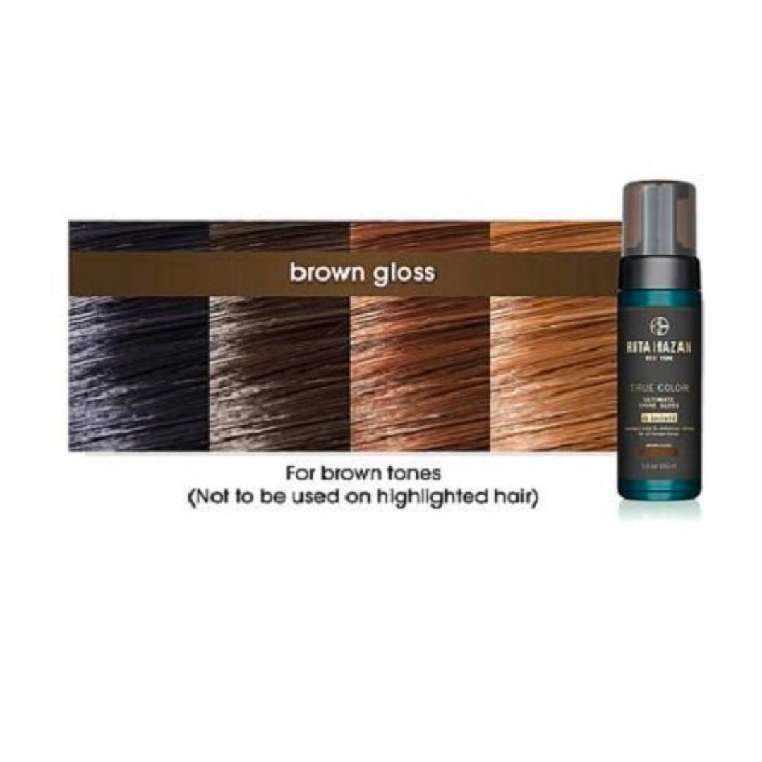 Rita Hazan - True Color Ultimate Shine Gloss, Brown Gloss - 5 Oz