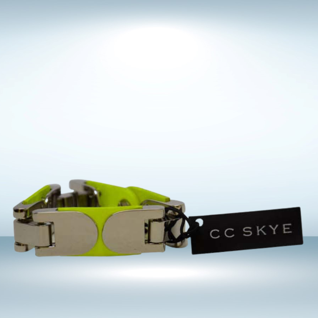 CC Skye - Maya Hinge Bracelet in Neon yellow - 1 Pc
