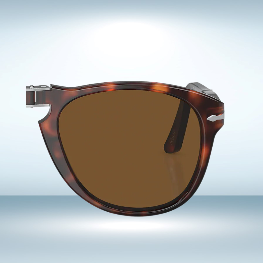 Persol - Sunglasses - Havana-Brown Polarized - 54-21-140 mm