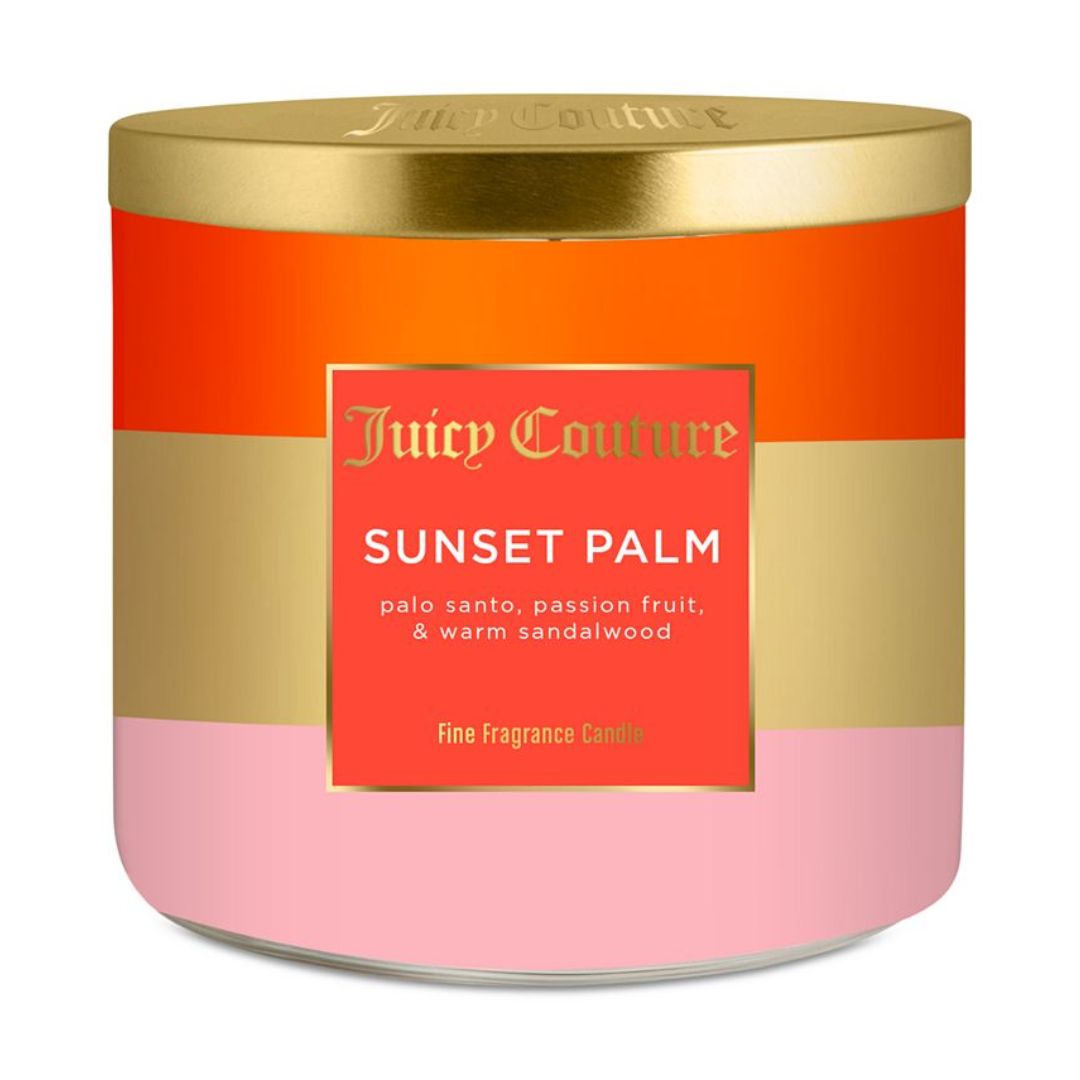 Juicy Couture - Soy Wax Blend 3 Wick Candle - 14.5 Oz