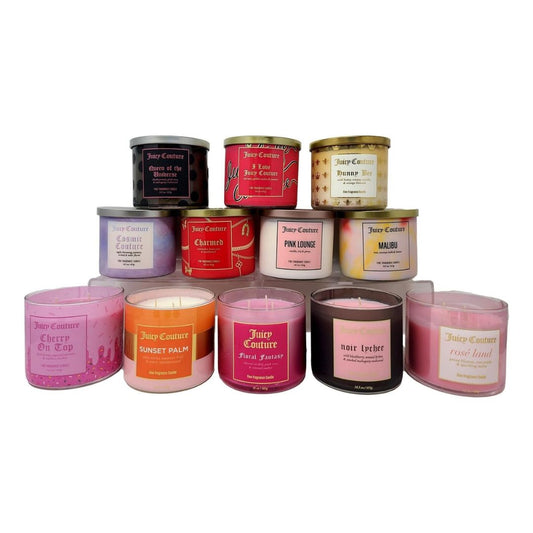Juicy Couture - Soy Wax Blend 3 Wick Candle - 14.5 Oz