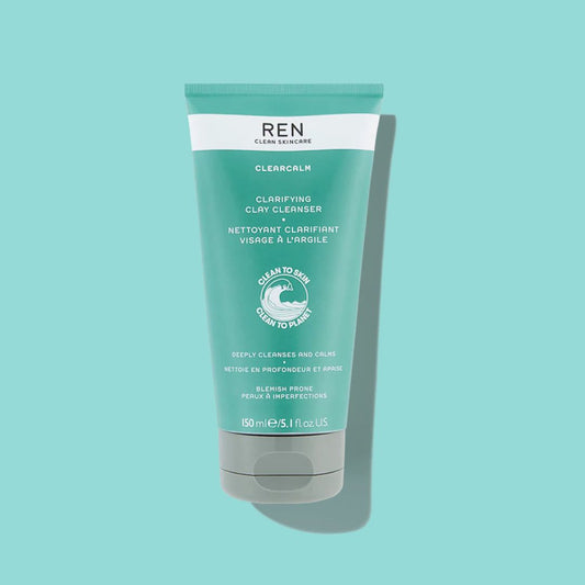 REN - Clearcalm 3 Clarifying Clay Cleanser - 5.1 Oz