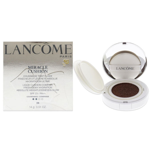 Lancome - Miracle Cushion Liquid Cushion Compact Foundation SPF 23, 06 Biege Moka - 0.51 Oz