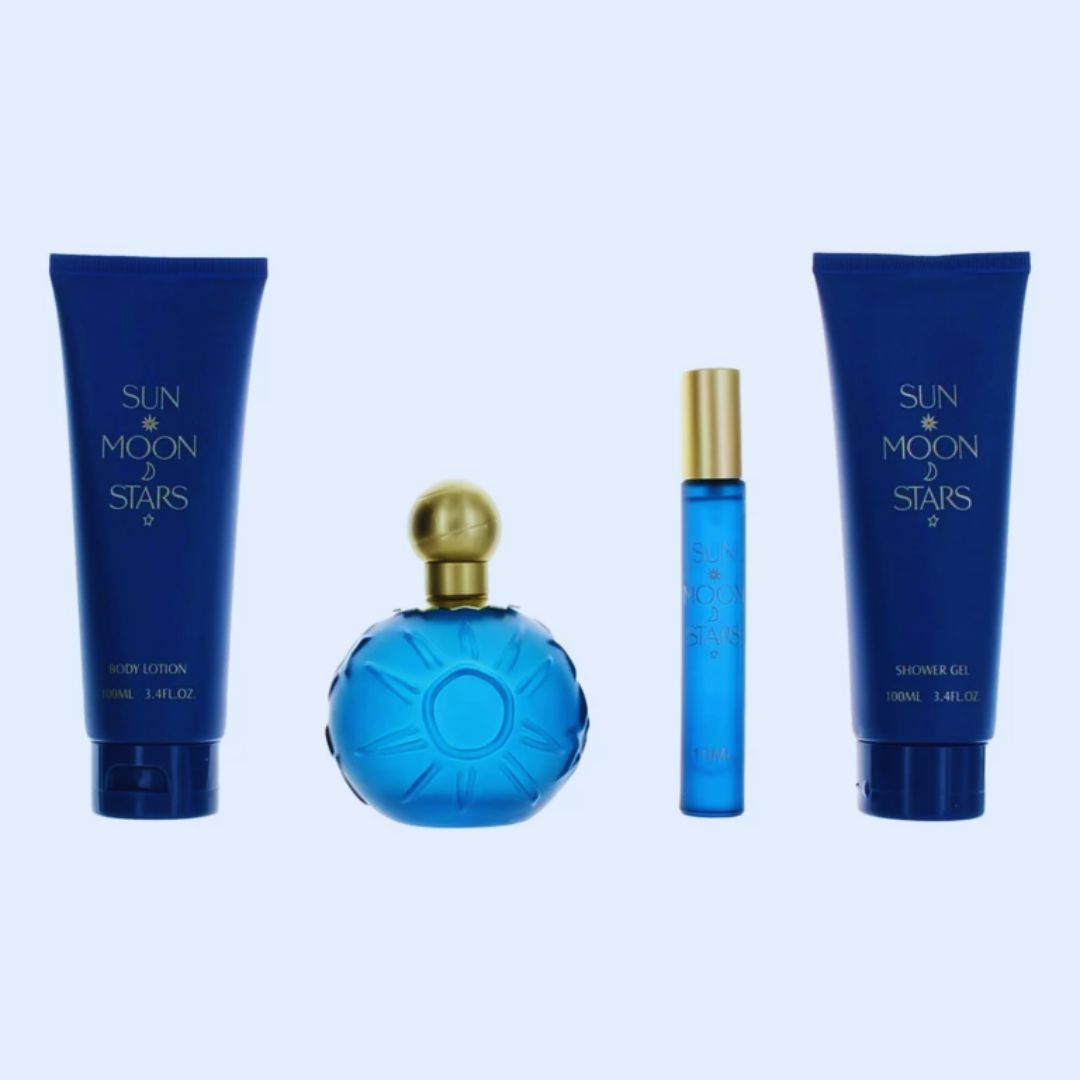 United Colors - Sun Moon Stars - 4 Piece Gift Set