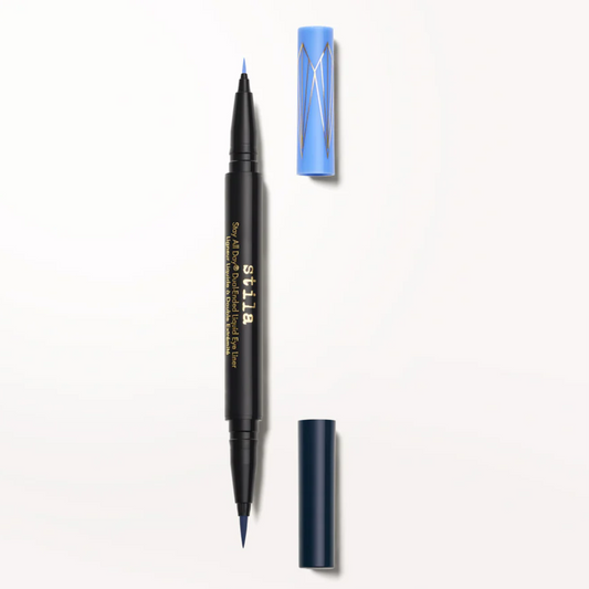 Stila - Stay All Day Dual Ended Liquid Eye Liner, Midnight Periwinkle - 0.33 Oz