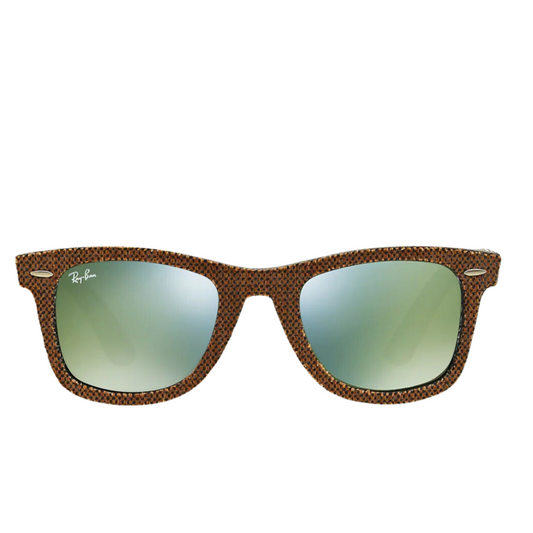 Ray Ban - Wayfarer Sunglasses, Brown Denim Brown-Green - 50-22-150 mm