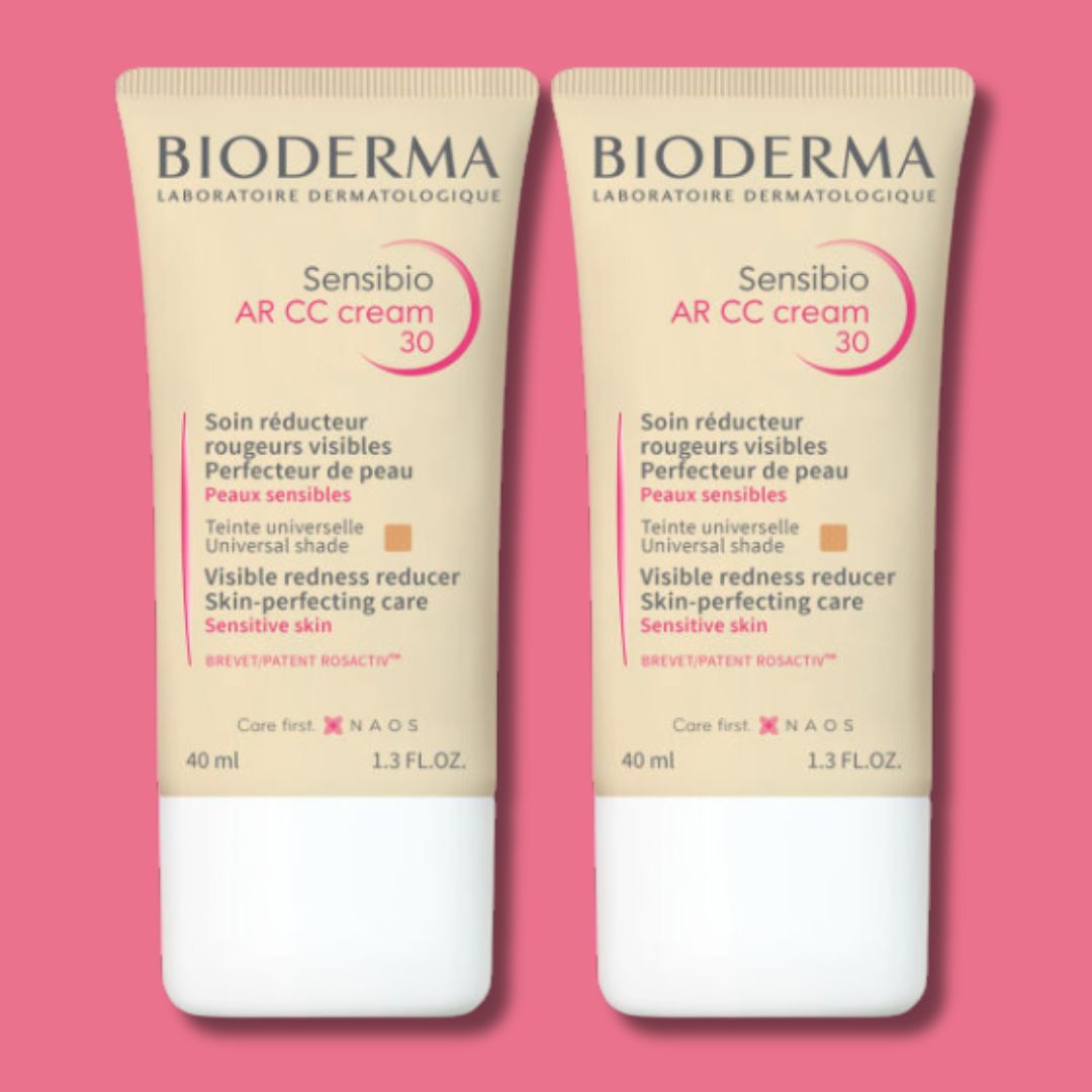Bioderma - Sensibio AR CC Cream 30 Sensitive Skin - 2 X 1.3 Oz