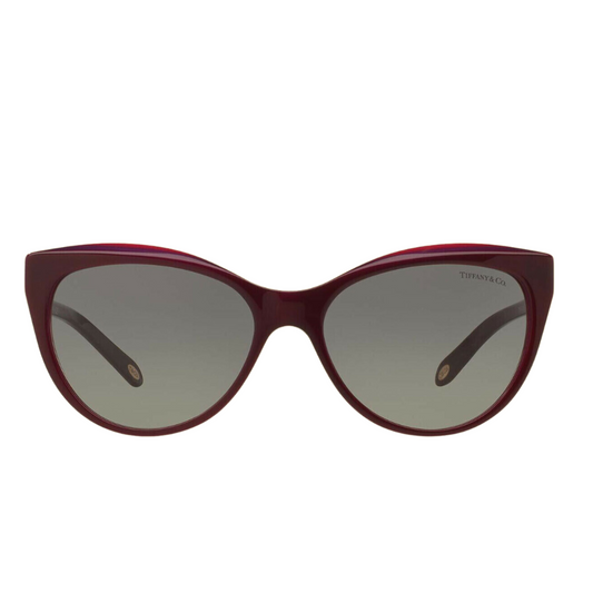Tiffany and Co. - Sunglasses for Women, Pearl Plum-Grey Gradient - 56-16-140 mm