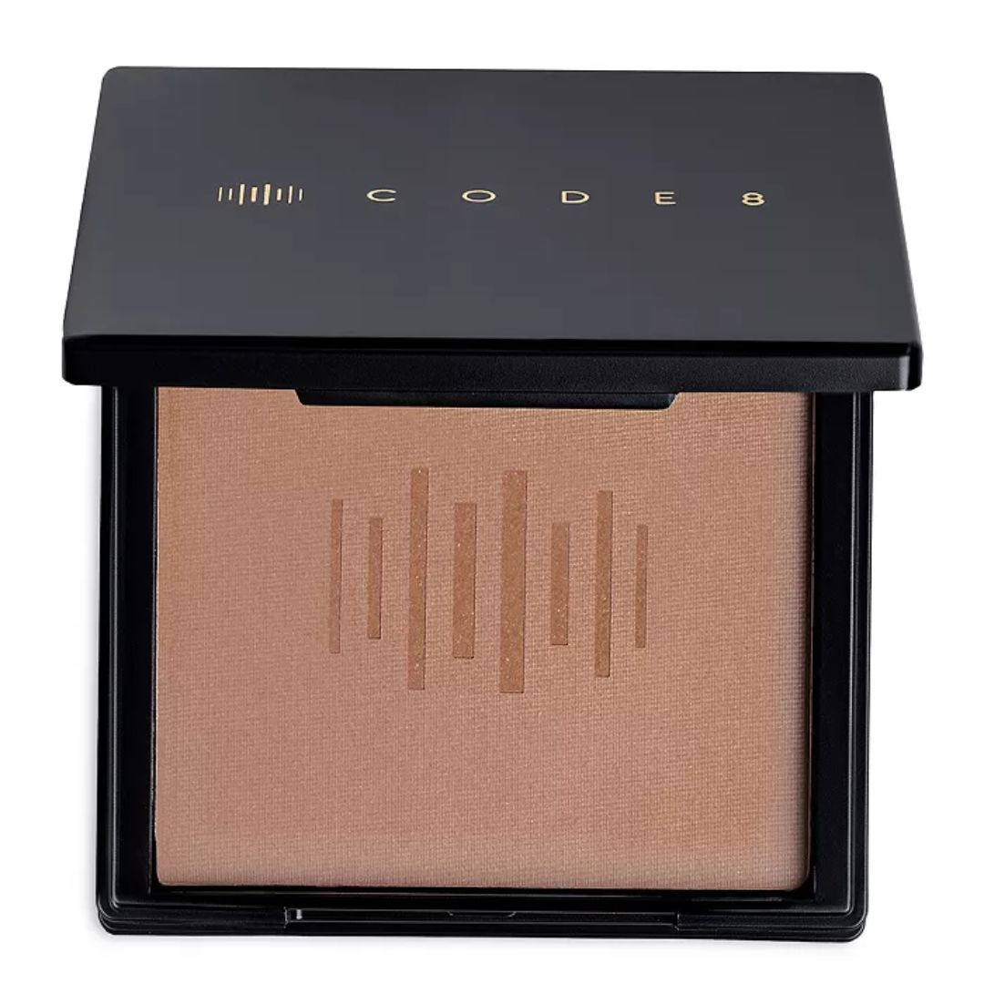 CODE8 - Matte Velour Powder, Dark - 0.45 Oz