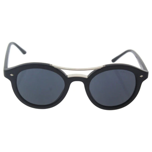 Giorgio Armani - Sunglasses, Frames of Life - Matte Black-Azure - 46-21-140 mm