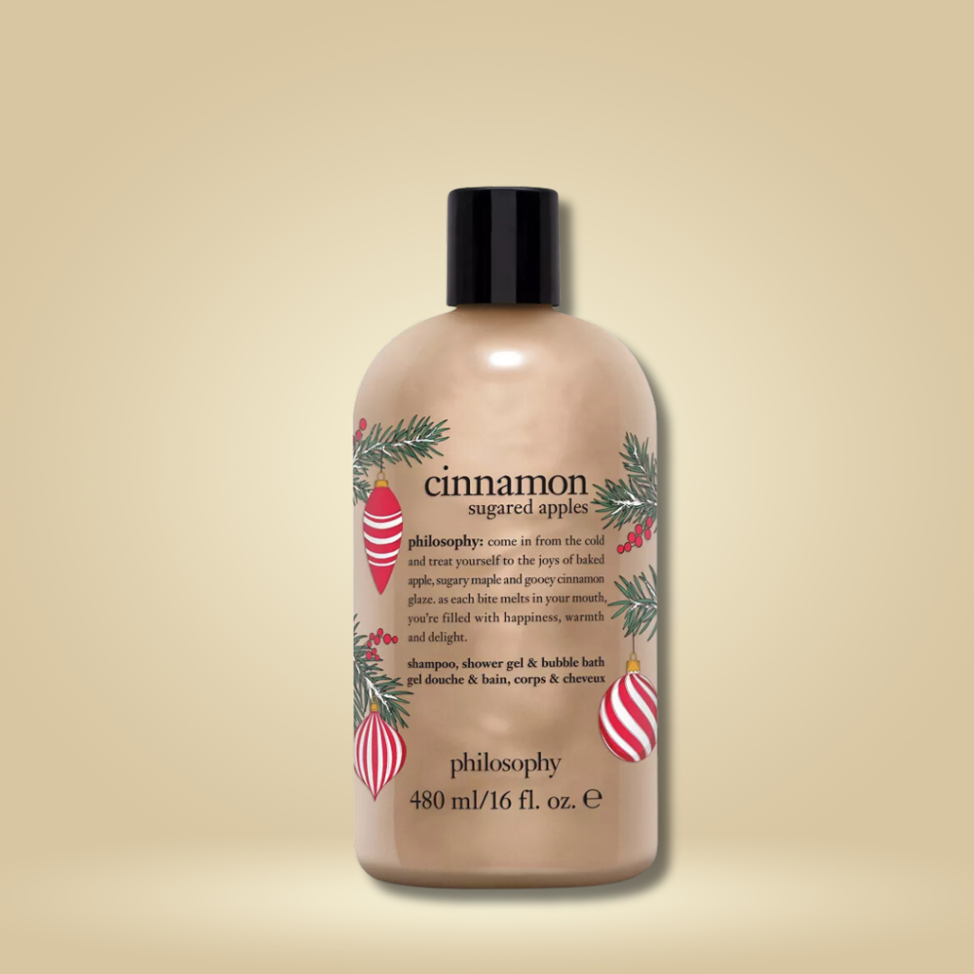 Philosophy - Cinnamon Sugared Apples, Shampoo, Shower Gel, and Bubble Bath - 16 Oz