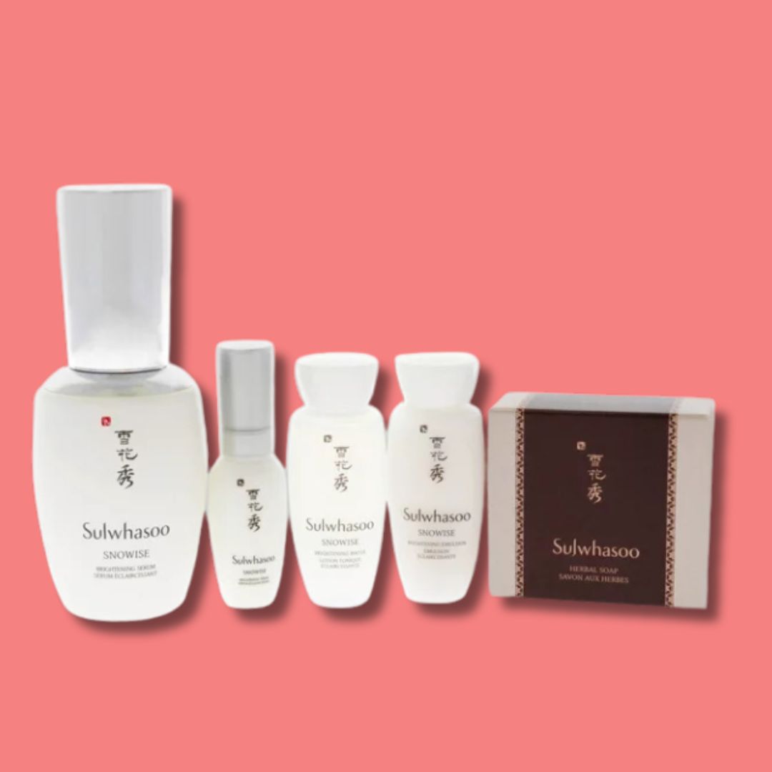 Sulwhasoo - Snowise Brightening Serum Set - 5 Piece Set