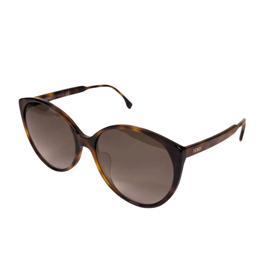 Fendi - Sunglasses for Women, Havana Pearl Honey Rose Gold - 54-19-140 mm