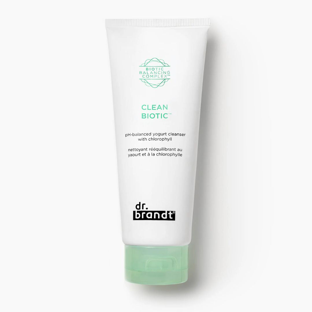 Dr. Brandt - Clean Biotic pH Balanced Yogurt Cleanser with Chlorophyll - 3.5 Oz
