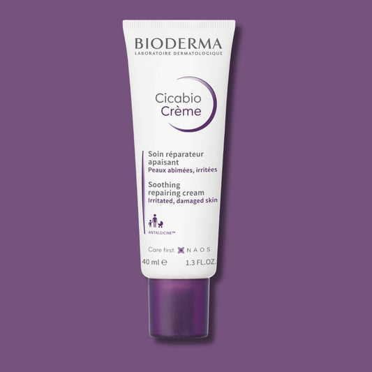 Bioderma - Cicabio Creme Soothing Repairing Cream for Irritated & Damaged Skin - 1.33 Oz