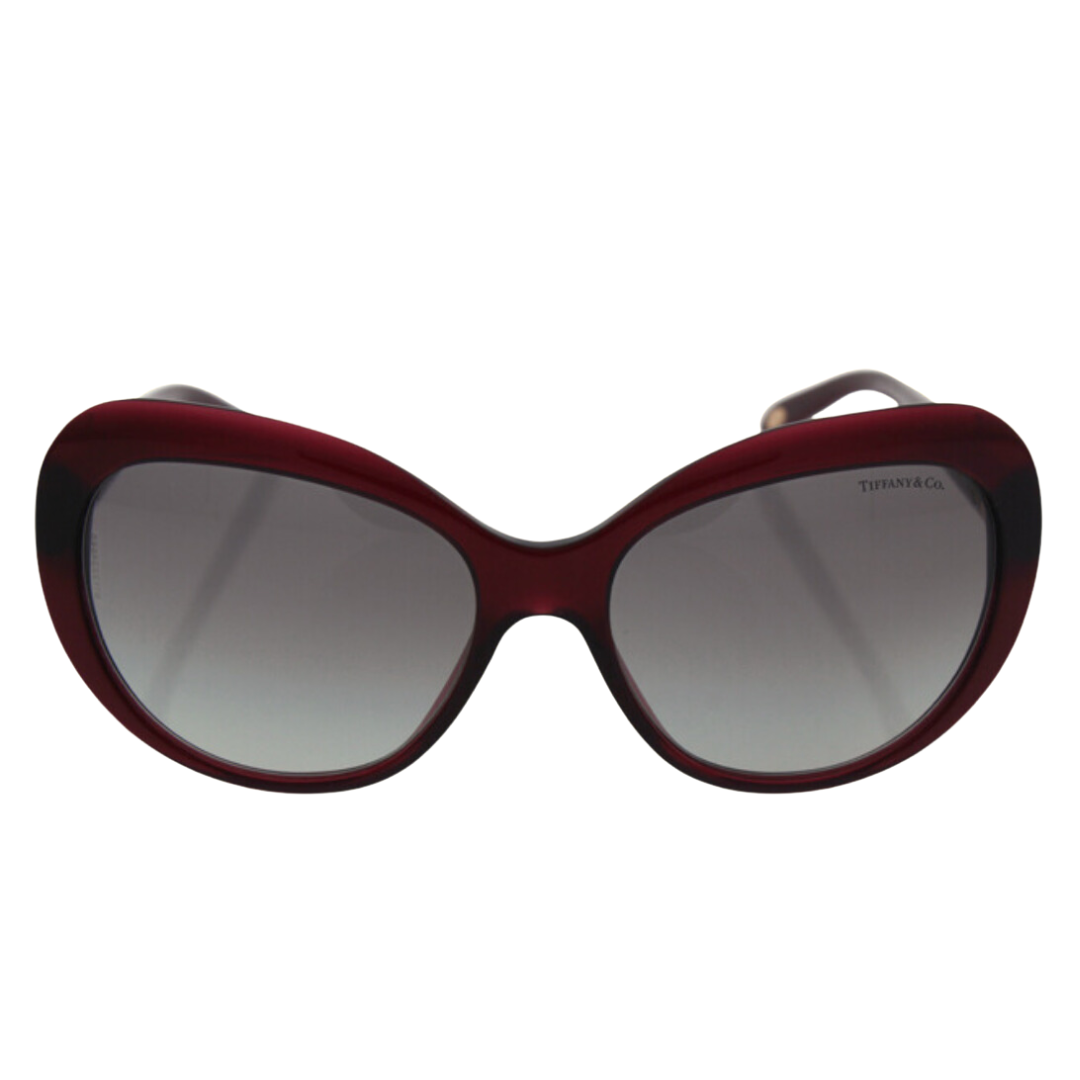 Tiffany and Co. - Sunglasses for Women, Opal Red-Gray Gradient - 56-16-140 mm