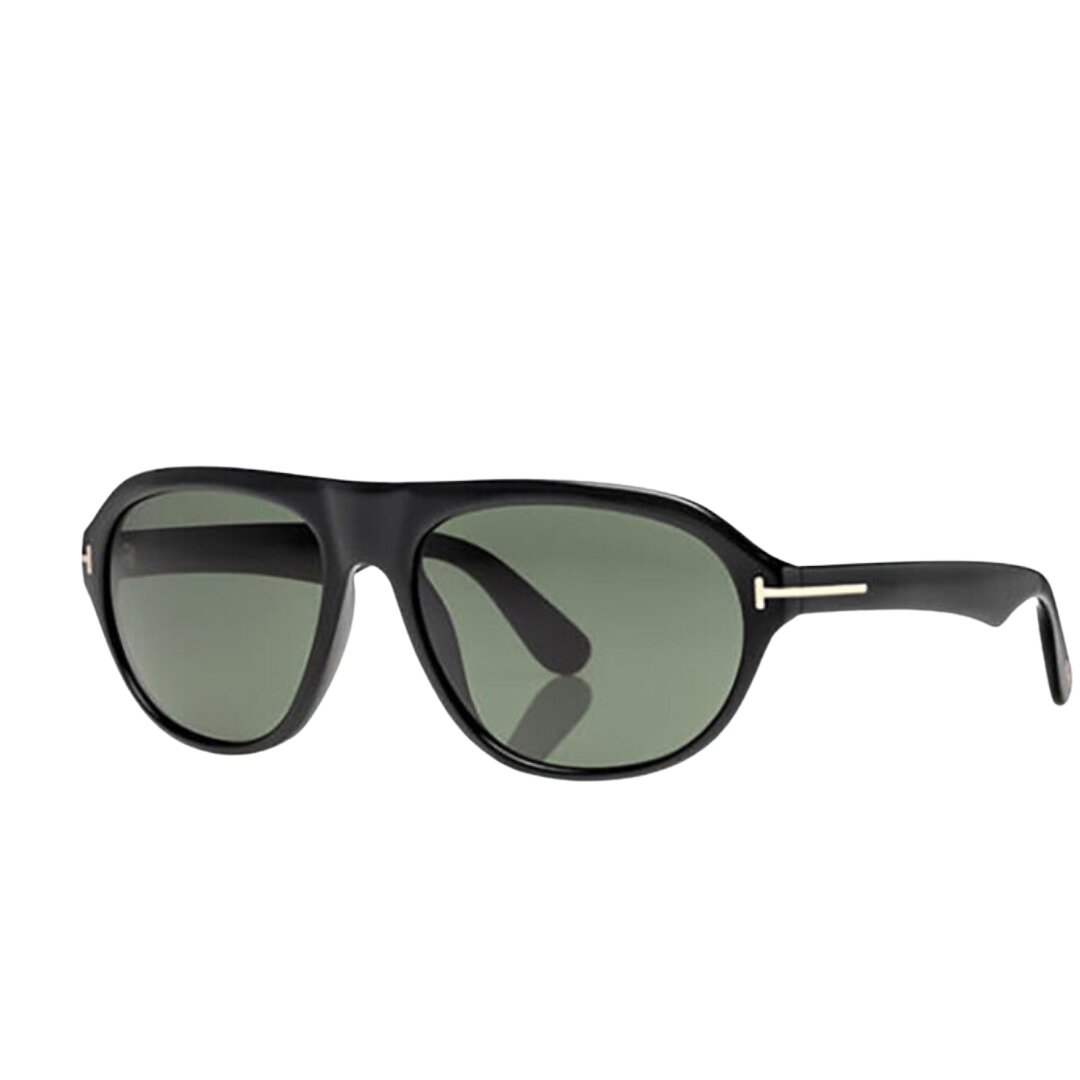 Tom Ford - Sunglasses for Women, Black-Green - 58-17-145 mm