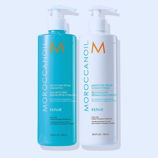 Moroccanoil - Moisture Repair Shampoo & Conditioner Set - 16.9 Oz per bottle