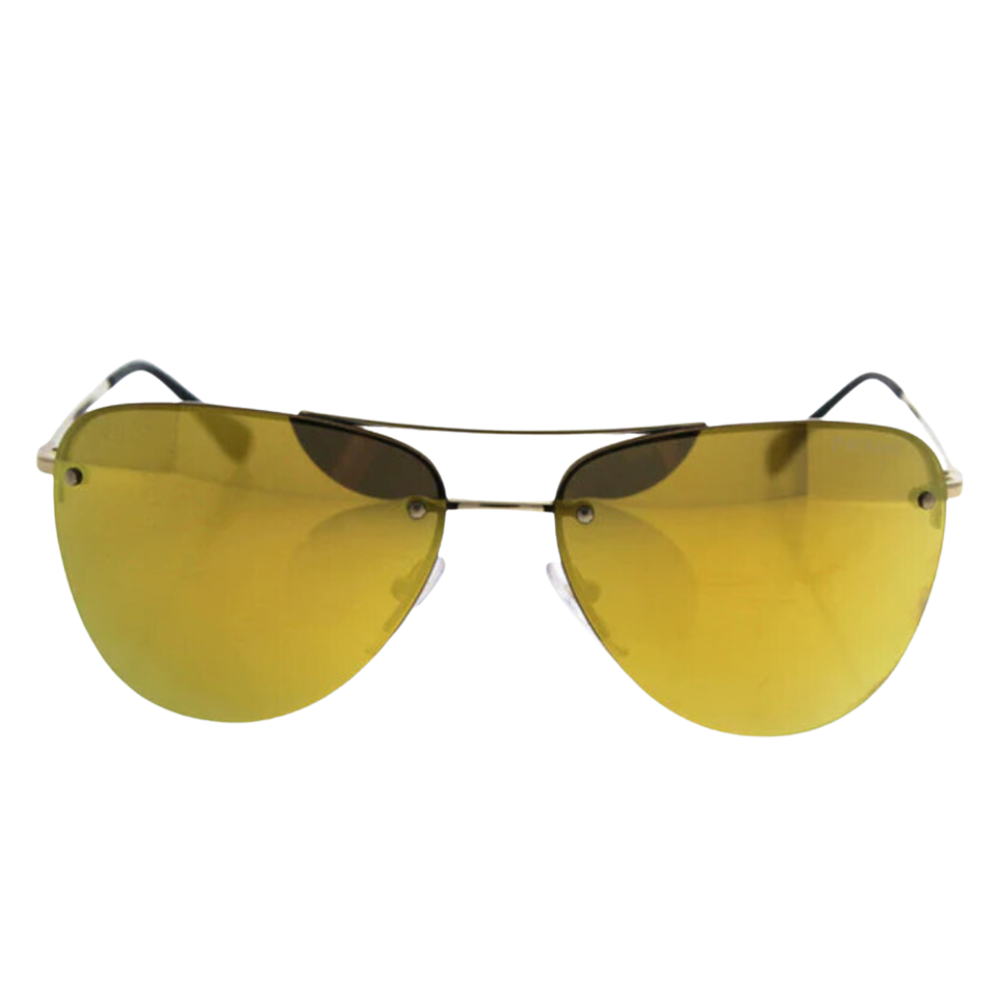 Prada - Pale Gold-Brown Orange 24k Iridium - 57-14-135 mm