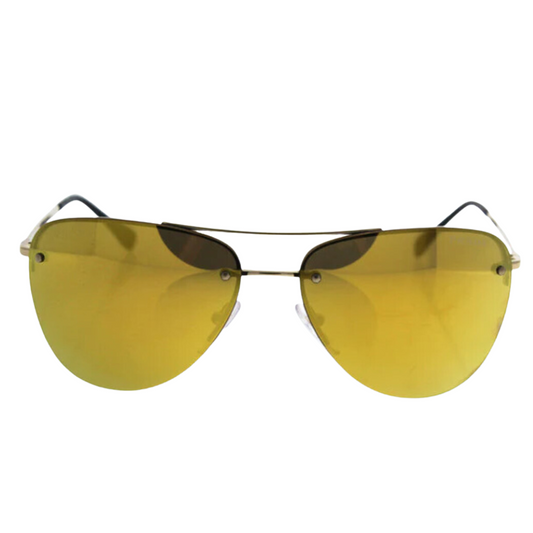 Prada - Pale Gold-Brown Orange 24k Iridium - 57-14-135 mm