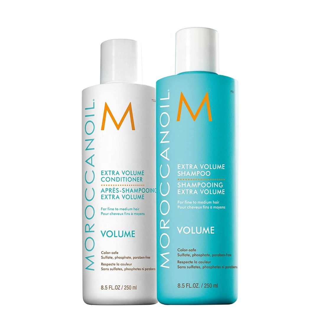 Moroccanoil - Extra Volume Shampoo & Conditioner For Fine Hair - 8.5 Oz, Set of 2