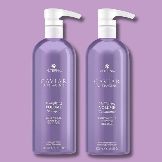 Alterna - Caviar Multiplying Volume Shampoo & Conditioner Fine Hair - 2 X 33.8 Oz