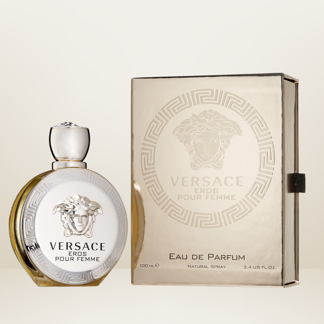 Versace - Eros Pour Femme Eau De Parfum Spray for Women - 3.4 Oz