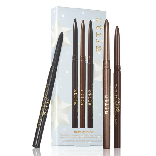 Stila - Thrice as Nice Stay All Day Smudge Stick Waterproof Eye Liner Set - 3 Piece