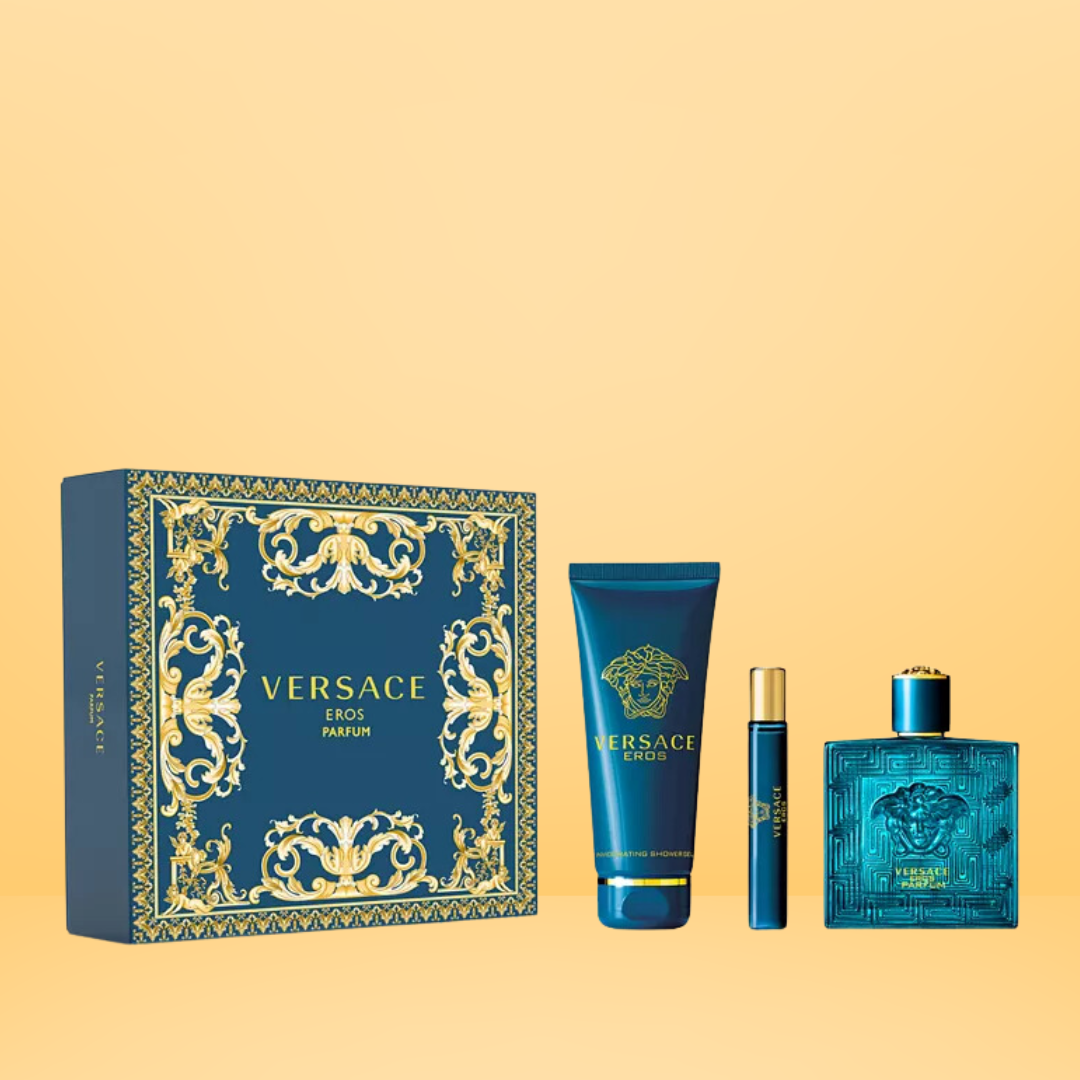 Versace - Eros Gift Set for Men - 3 Piece