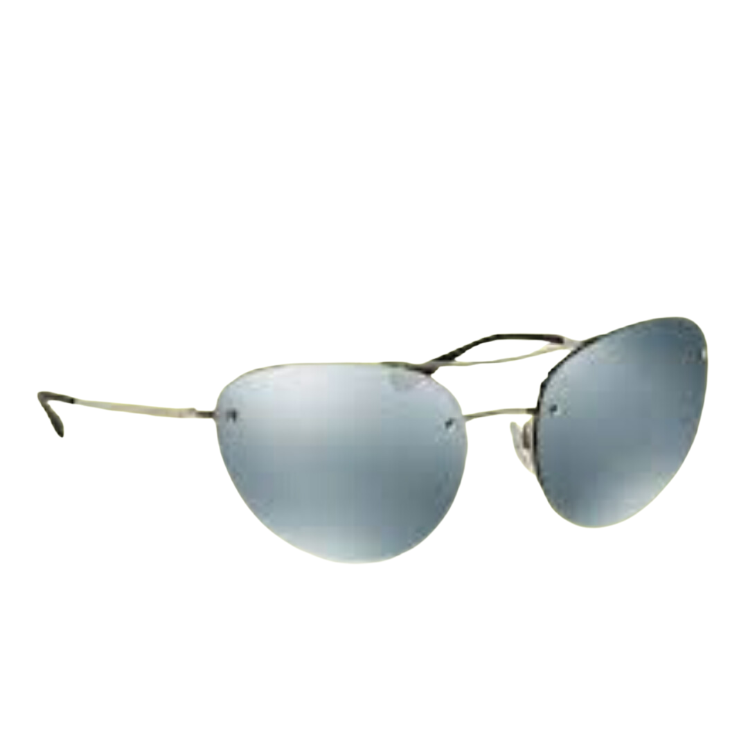 Prada - Sunglasses for Women, Silver-Green Silver - 59-18-135 mm
