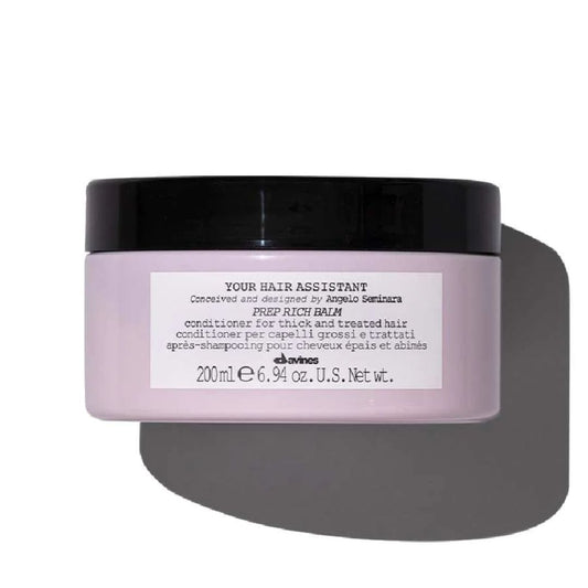 Davines - Your Hair Assistant Prep Rich Balm Conditioner For Thick and Treated Hair - 6.94 Oz